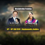 38th Batch Discipleship Training @ Rajahmundry Rural, A.P.